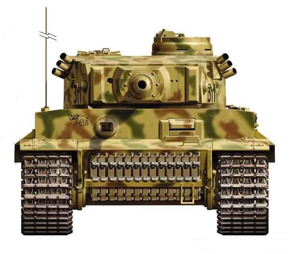 Allemagne Blindés Tiger  Ausf E Pzkw VI   (English  Version )