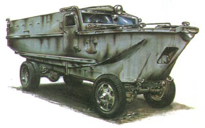 Japon Véhicule Amphibie  Su Ki