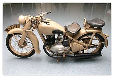 DKW nz 350 мотоцикл для вермахта