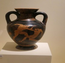 Grèce Attique Amphorisque Maitre Phythokles Boxeurs