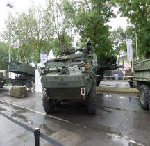 Stryker M 1126 M-SHORAD Short Range Air Defense Eurosatory 2024