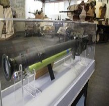 Missile Sol Air 1981 FIM-92 Stinger MANPADS  US Army Artillery Museum  Fort Sill  Oklahoma