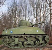 Char Moyen Sherman M4A2  Chemin des dames 501e RCC Grussenheim