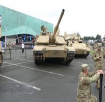 Char Lourd M1A2 Abrams Main Battle Tank Eursatory 2024