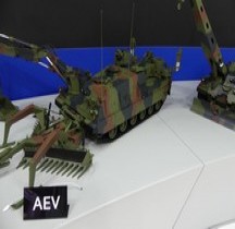 Armoured Engineer Vehicle AEV Chassis K 2 Mkt Eurosatory 2024