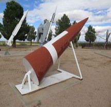 Missile Sol Air 1965 Hibex ABM anti-ballistic missile White Sands Missile Range Museum Missile Park