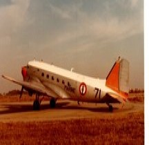 Douglas C47 Dakota Escadrille 56.S BAN Nîmes-Garons 1980