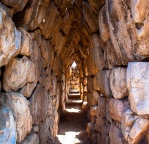 Argolide Tyrinthe Les fortifications